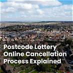 cancel postcode lottery direct debit